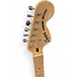 Used Squier Esquire deluxe Blue Sparkle Solid Body Electric Guitar