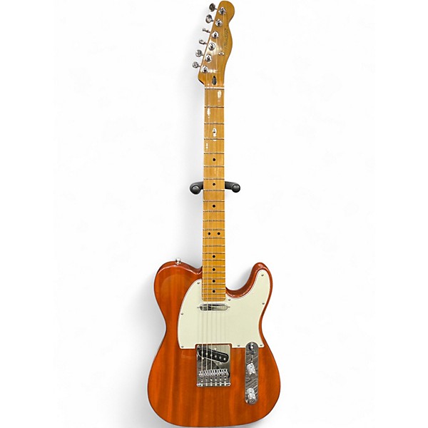 Used Fender Player II Telecaster Chambered Mahogany Body Mocha Solid Body Electric Guitar