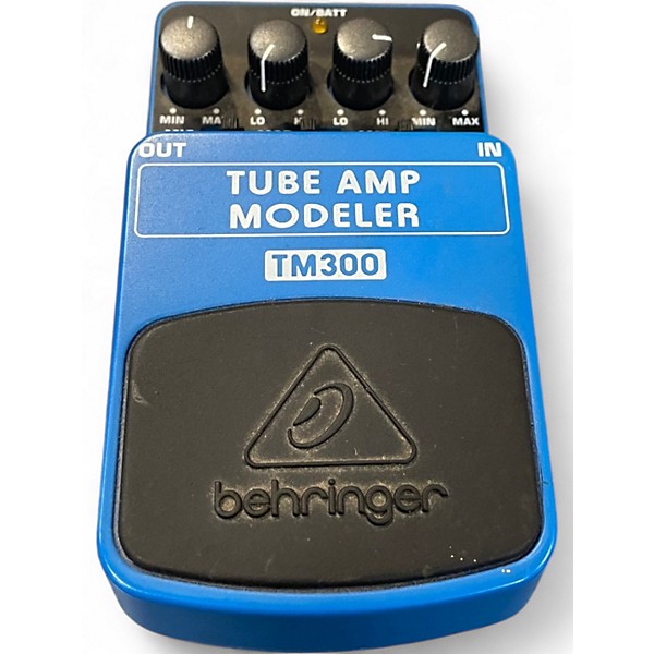 Used Behringer TM300 Tube Amp Modeler Effect Pedal