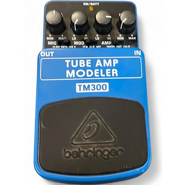 Used Behringer TM300 Tube Amp Modeler Effect Pedal