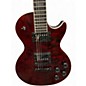 Used Gibson Les Paul Blood Moon Satin Quilt Top Black Cherry Solid Body Electric Guitar