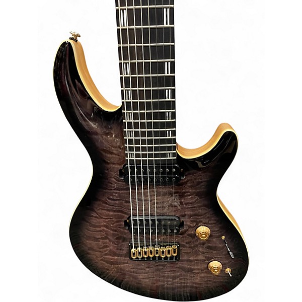 Used ESP LTD Javier Reyes Signature JR608 Faded Blue Sunburst Solid Body Electric Guitar