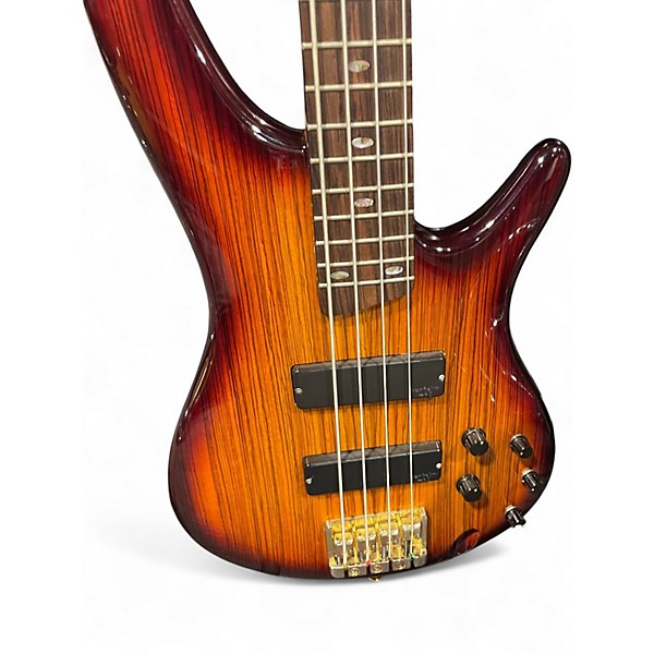Used Ibanez SR540ZW Sunburst Electric Bass Guitar