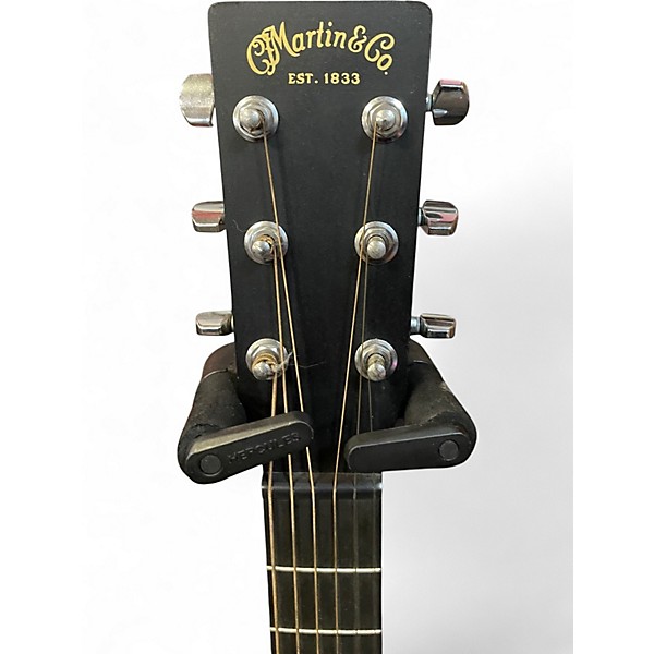 Used Martin X SERIES CUSTOM BLACK Acoustic Electric Guitar