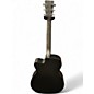 Used Martin X SERIES CUSTOM BLACK Acoustic Electric Guitar