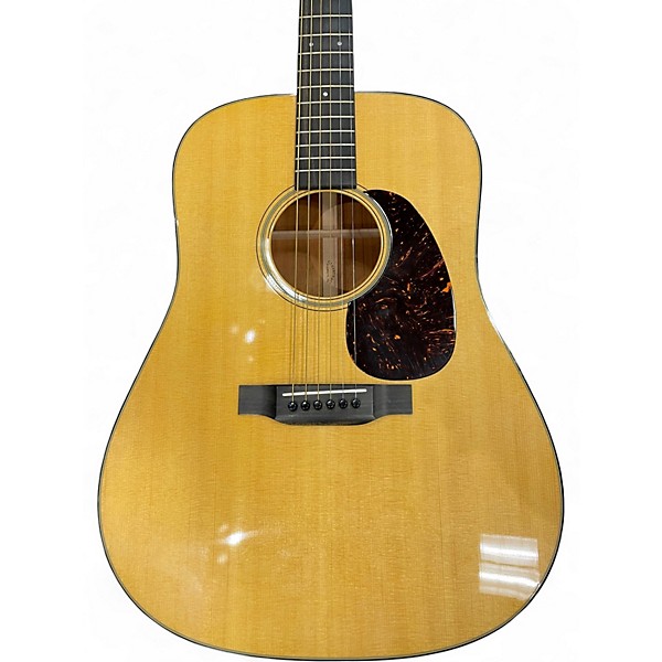 Used Martin D18 Natural Acoustic Guitar