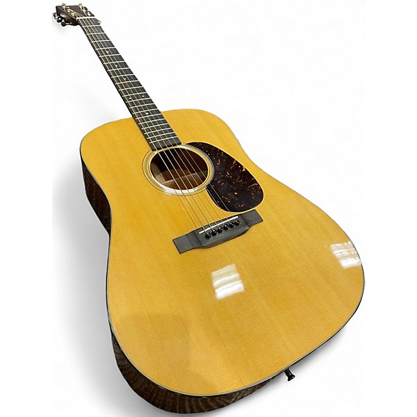 Used Martin D18 Natural Acoustic Guitar