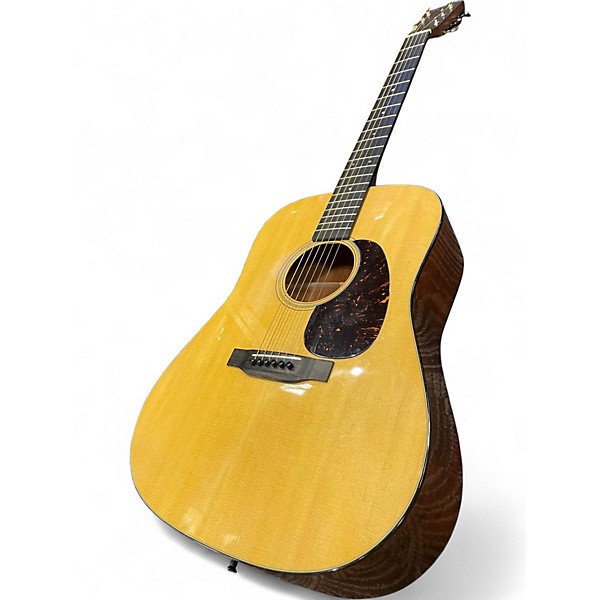 Used Martin D18 Natural Acoustic Guitar