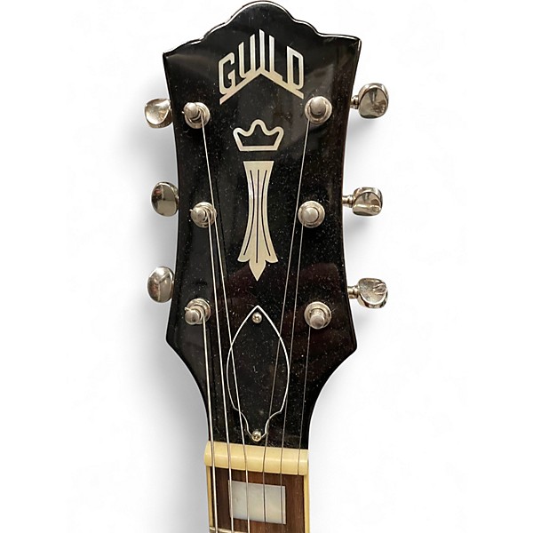 Used Guild Bluesbird 2 Tone Sunburst Solid Body Electric Guitar