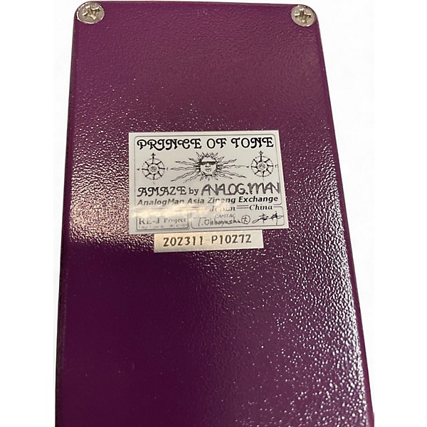 Used Analogman PRINCE OF TONE Effect Pedal