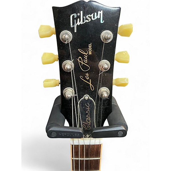 Used 2011 Gibson Les Paul Classic 60s Neck Cherry Solid Body Electric Guitar