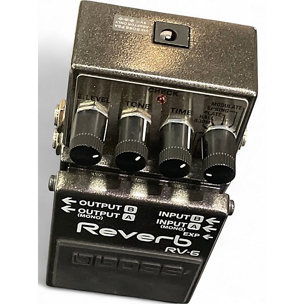 Used BOSS RV6 Digital Reverb Effect Pedal