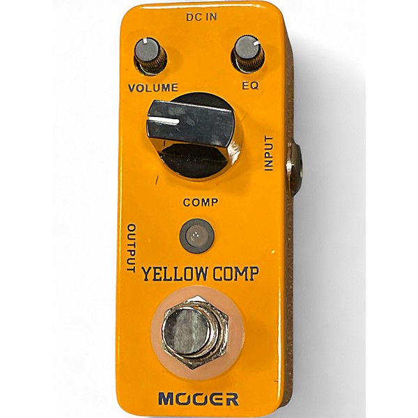 Used Mooer Yellow Comp Effect Pedal
