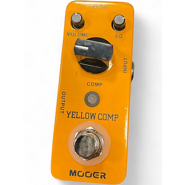 Used Mooer Yellow Comp Effect Pedal