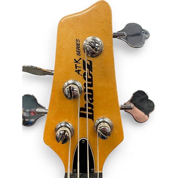 Used Ibanez ATK300 Natural Electric Bass Guitar