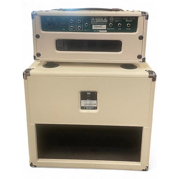 Used Ibanez TSA15H Tube Screamer 15W with TSA112C Cabinet Tube Guitar Amp Head