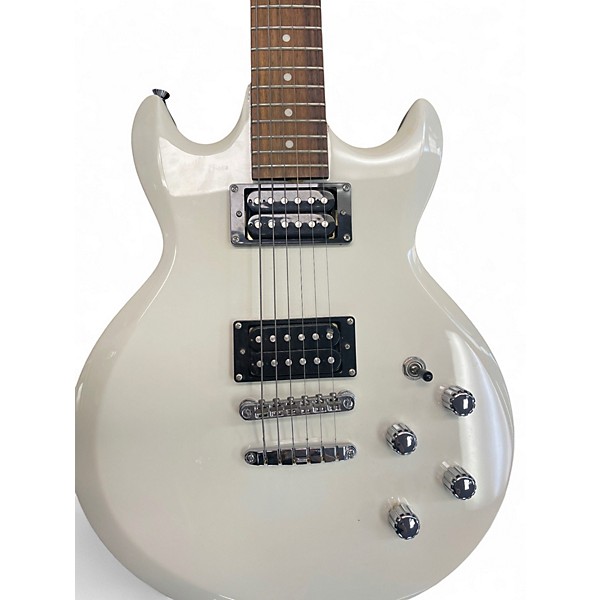 Used Ibanez GIO N427 White Solid Body Electric Guitar