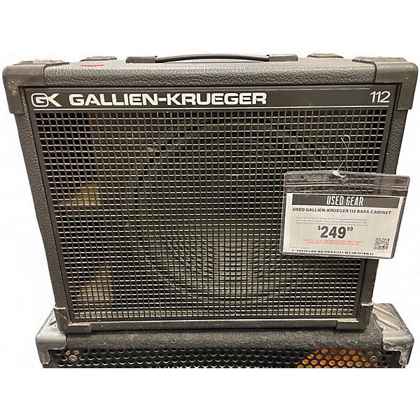 Used Gallien-Krueger 112 Bass Cabinet