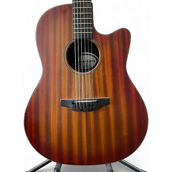Used Ovation Main Stage Balladeer 2771STR Mahogany Acoustic Electric Guitar