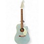 Used Fender Sonoran SCE Lake Placid Blue Acoustic Electric Guitar thumbnail
