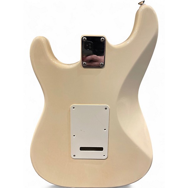 Used Fender STRATOCASTER MEXICAN MADE Cream Solid Body Electric Guitar