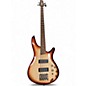 Used Ibanez SR300e charred champagne Electric Bass Guitar thumbnail