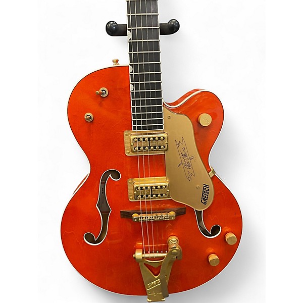 Used Gretsch Guitars G6120 Chet Atkins Signature Western Orange Hollow Body Electric Guitar