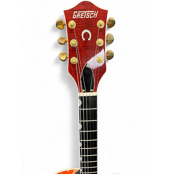 Used Gretsch Guitars G6120 Chet Atkins Signature Western Orange Hollow Body Electric Guitar