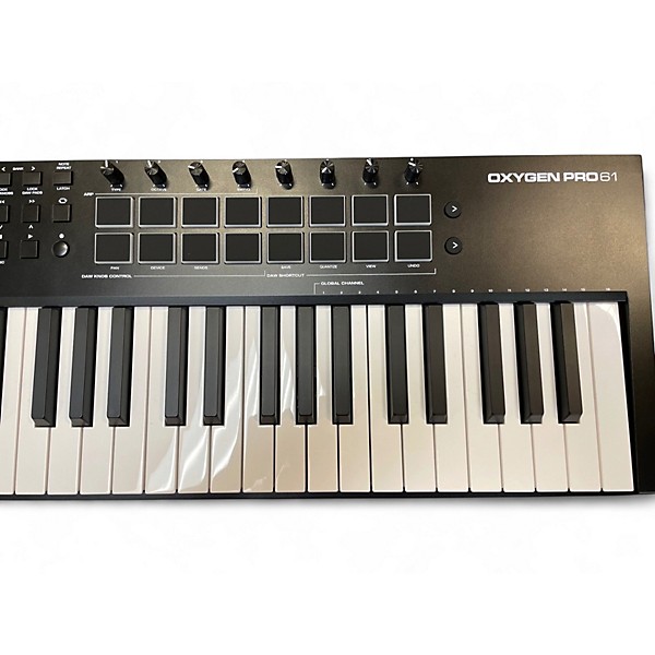 Used M-Audio Oxygen 61 Key MIDI Controller