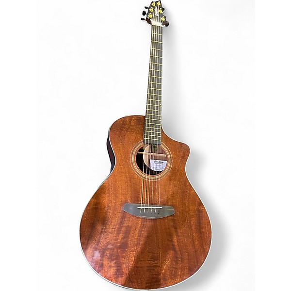 Used Breedlove CONGO CONCERT CE Mahogany Acoustic Electric Guitar