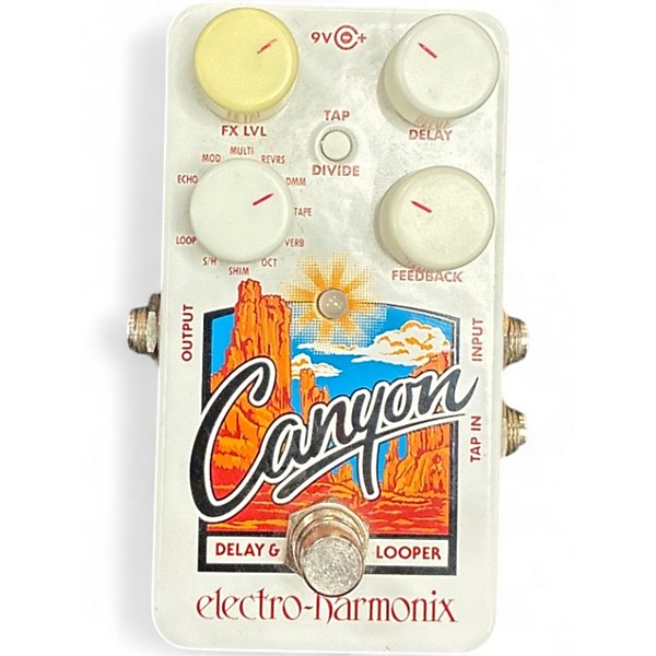 Used Electro-Harmonix Canyon Delay and Looper Effect Pedal