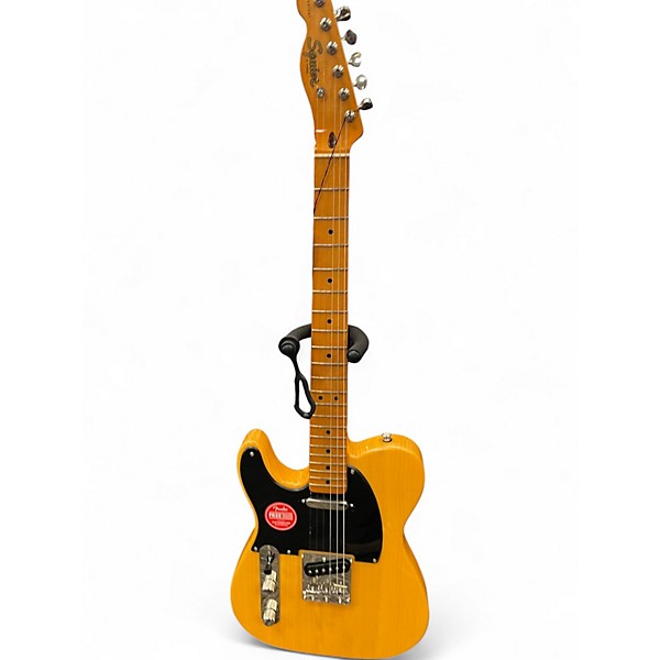 Used Squier Classic Vibe 1950S Telecaster Left Handed Butterscotch Blonde Electric Guitar