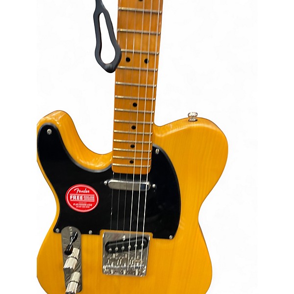 Used Squier Classic Vibe 1950S Telecaster Left Handed Butterscotch Blonde Electric Guitar