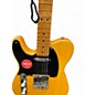 Used Squier Classic Vibe 1950S Telecaster Left Handed Butterscotch Blonde Electric Guitar