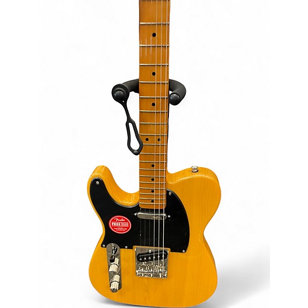 Used Squier Classic Vibe 1950S Telecaster Left Handed Butterscotch Blonde Electric Guitar