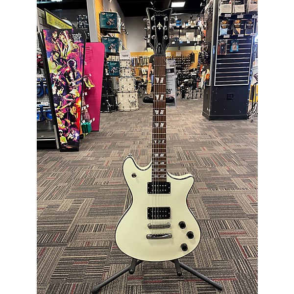 Used Schecter Guitar Research Tempest Custom Vintage White Solid Body Electric Guitar