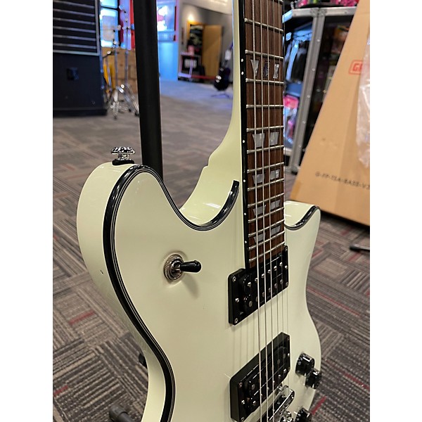 Used Schecter Guitar Research Tempest Custom Vintage White Solid Body Electric Guitar