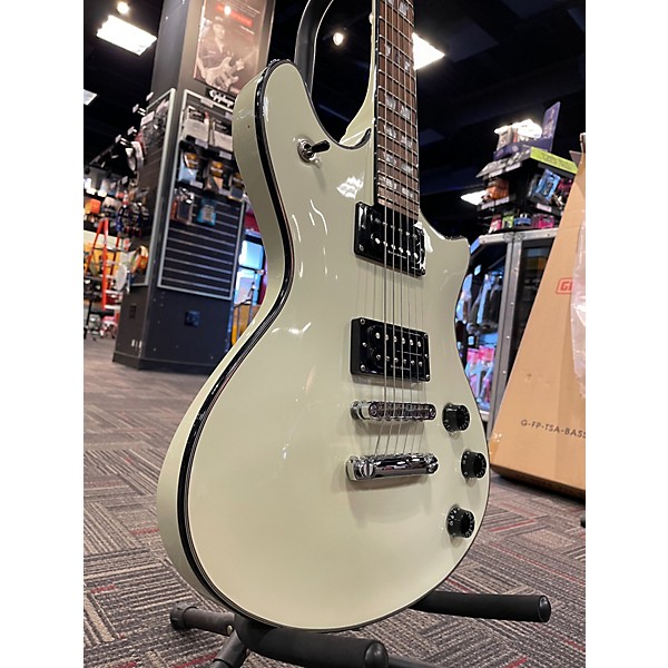 Used Schecter Guitar Research Tempest Custom Vintage White Solid Body Electric Guitar