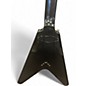 Used Epiphone 1958 Korina Flying V Black Solid Body Electric Guitar