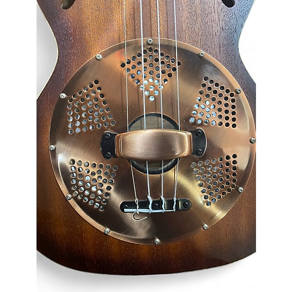 Used Kala Kala KA-RES-BRS 2 Tone Sunburst Ukulele
