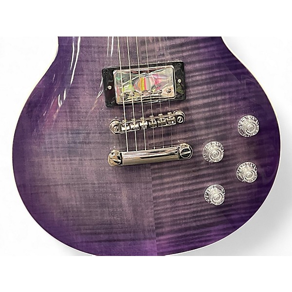 Used Epiphone Les Paul Modern Figured Purple Burst Solid Body Electric Guitar