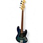 Used Fender Player Plus Jazz Bass Plus Top Blue Burst Electric Bass Guitar thumbnail