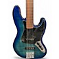 Used Fender Player Plus Jazz Bass Plus Top Blue Burst Electric Bass Guitar