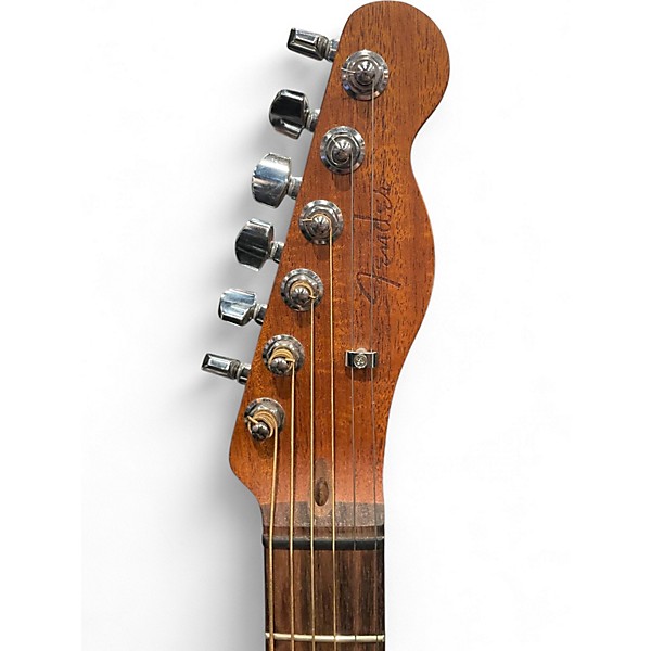Used Fender Acoustasonic Player Telecaster Butterscotch Blonde Acoustic Electric Guitar