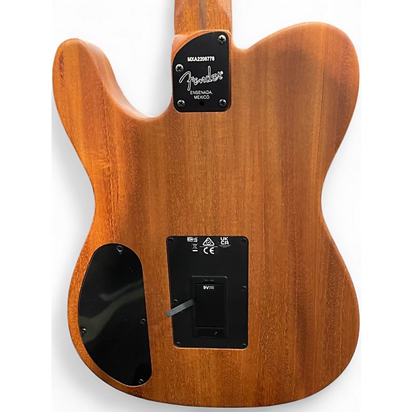 Used Fender Acoustasonic Player Telecaster Butterscotch Blonde Acoustic Electric Guitar