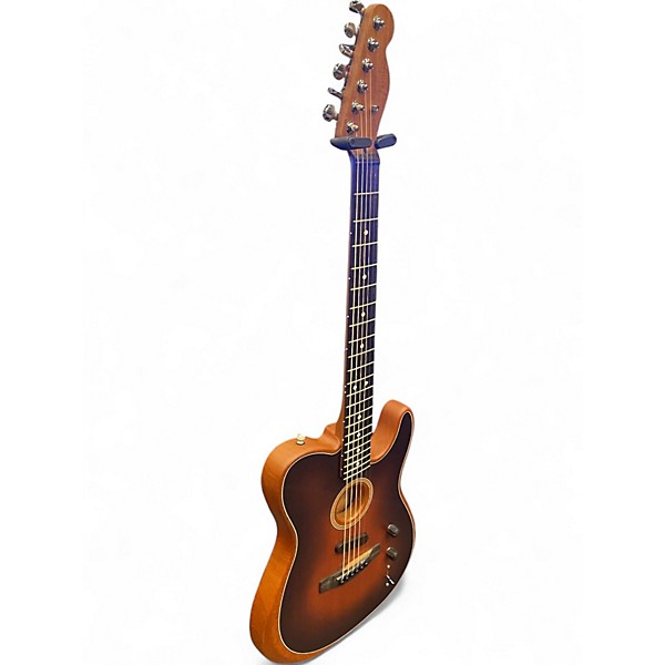 Used Fender American Acoustasonic Telecaster 2 Color Sunburst Acoustic Electric Guitar