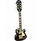 Used Epiphone Les Paul Traditional Pro Black Solid Body Electric Guitar