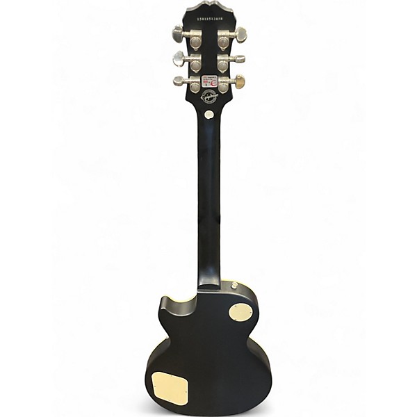 Used Epiphone Les Paul Traditional Pro Black Solid Body Electric Guitar