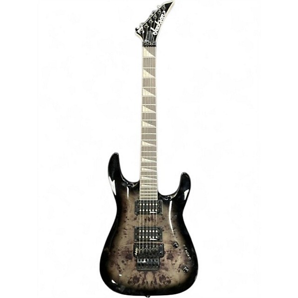 Used Jackson JS32 Dinky Trans Black Solid Body Electric Guitar