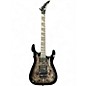 Used Jackson JS32 Dinky Trans Black Solid Body Electric Guitar thumbnail